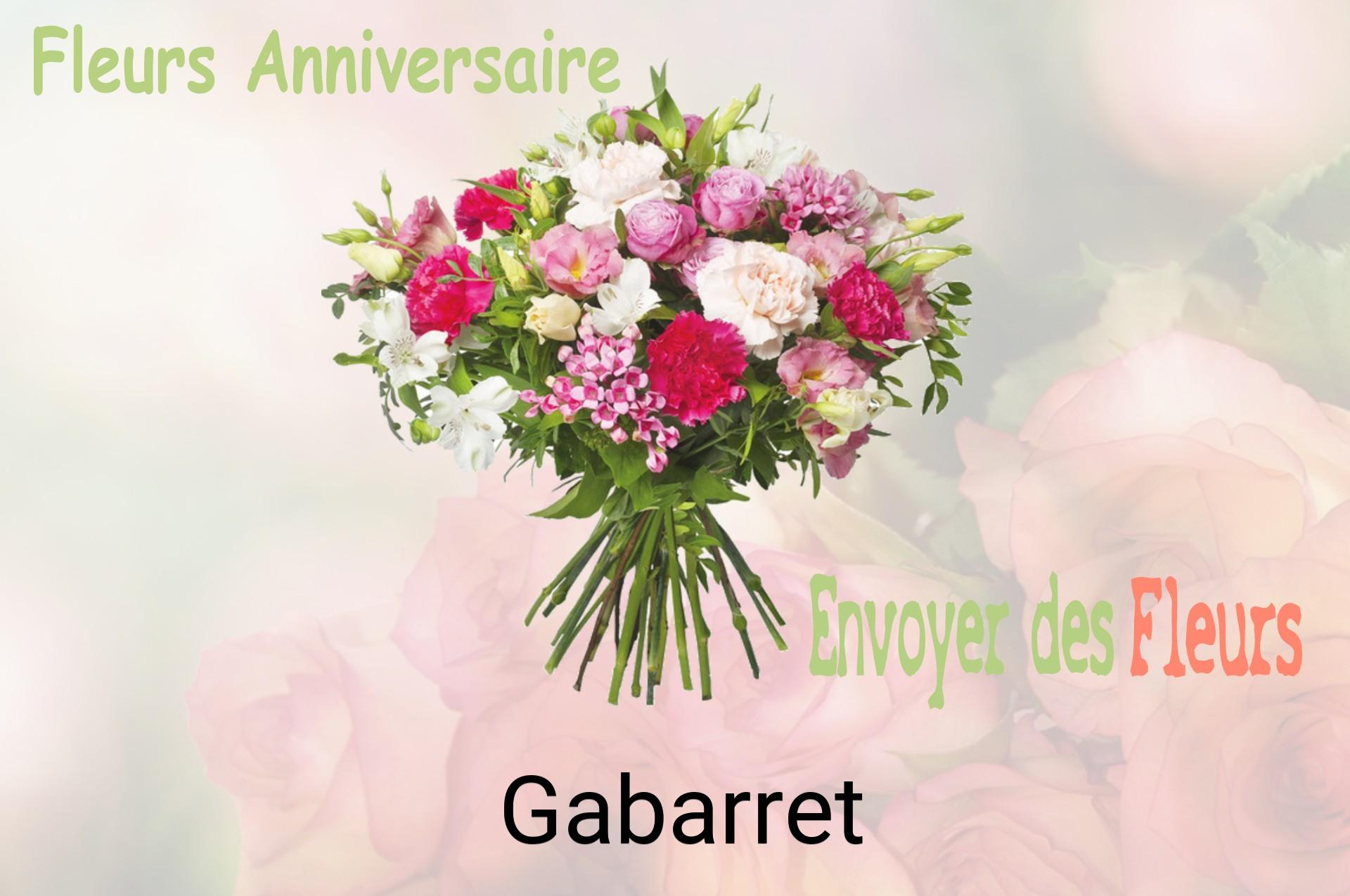 Bouquet de fleurs d’anniversaire livré à Gabarret